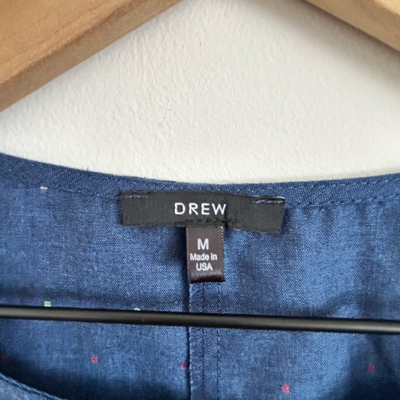 Blue Ruffle Sleeve Top - Picture 6 of 6